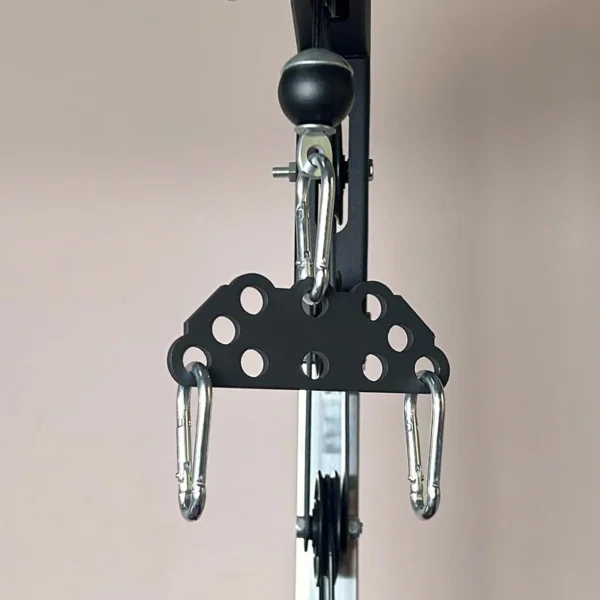 Multi-Grip LAT Pull Down Bar for Home Gym Fitness, Spreader Plate LAT Pulldown Attachments for Pulley System Cable Machine