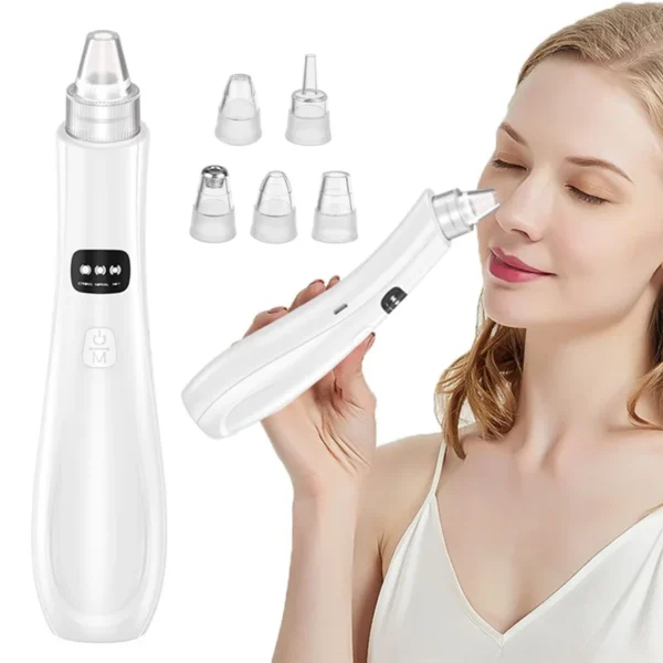 【FUXQ】3 Suction Mode Face Cleansing Beauty Machine Blackhead Removal Skin Remover Pore Cleaner Vacuum