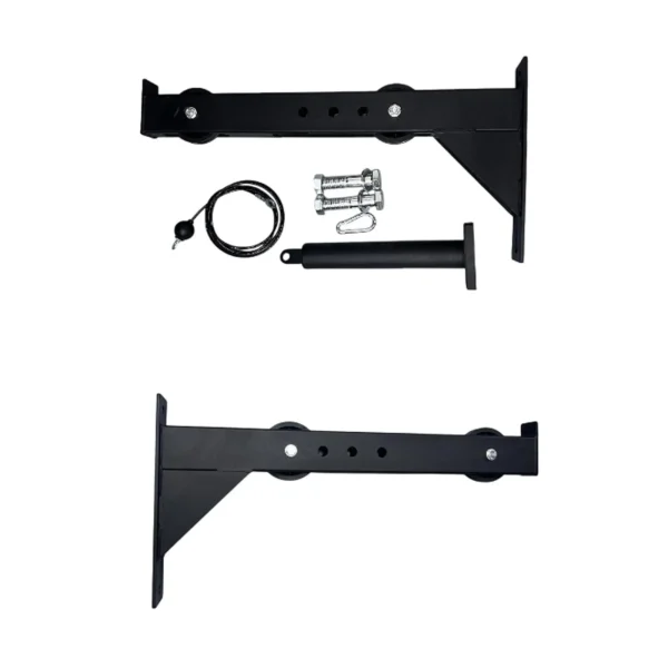 Weight Cable Pulley System Cable Station Equipment Heavy Duty Smooth Wall Mount Pulley System for Home Gym Sports Accessories