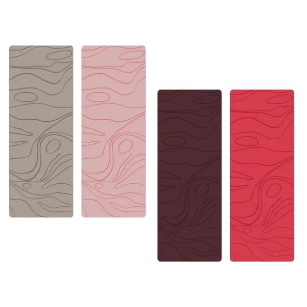 Portable Yoga Mat Anti Tear Lightweight Non Slip Folding Exercise Mat for