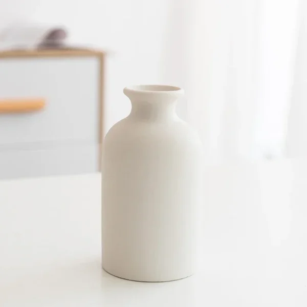 Luxury Original Vase Modern Plant Nordic Style Ceramic Living Room Flower Vase Hydroponics Pots De Fleurs Home Accessories