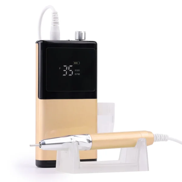 Brushless 85W Cordless Nail Drill Machine 35000RPM Portable Rechargeable Manicure Mixed Colors 35K Electric Nail File Drill