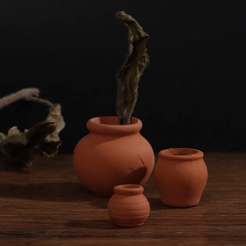 1:12 dollhouse miniatures decora vase mini terracotta flowers pot diy dollhouse 1:12 dollhouse miniatures decora vase mini terracotta flowers pot diy dollhouse