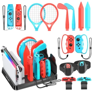 all in one for switch/switch oled sports game accessories kit for switch set storage stand for n switch